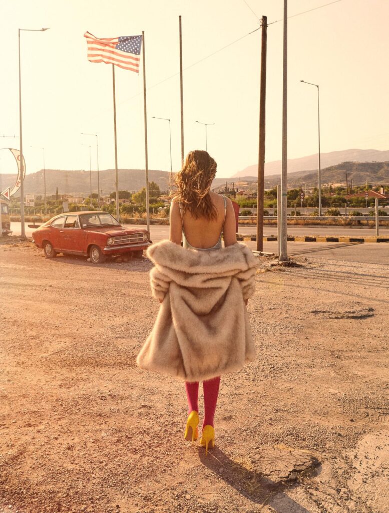 Angelika Dusk — MONOPOLI.GR Art Meets Fashion shoot — photo by Katerina Tsatsani